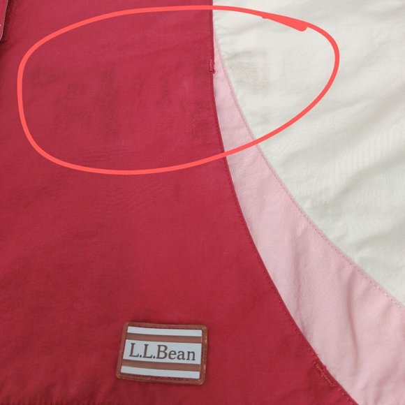 L.L. Bean Wind Breaker Jacket Women's Size L (Shell Only) READ MEASUREME… - Picture 12 of 12